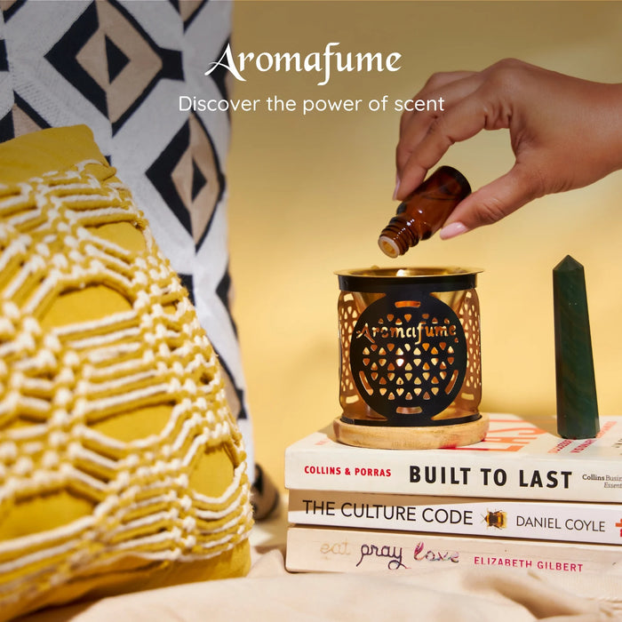 ‘Feel Good’ Pure Essential Oil Gift Set & Burner