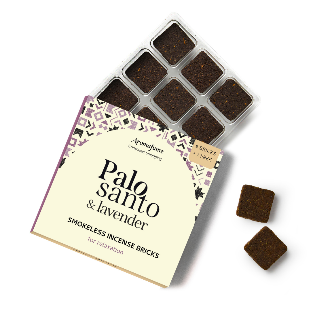 Palo Santo & Lavender Incense Bricks - Refill