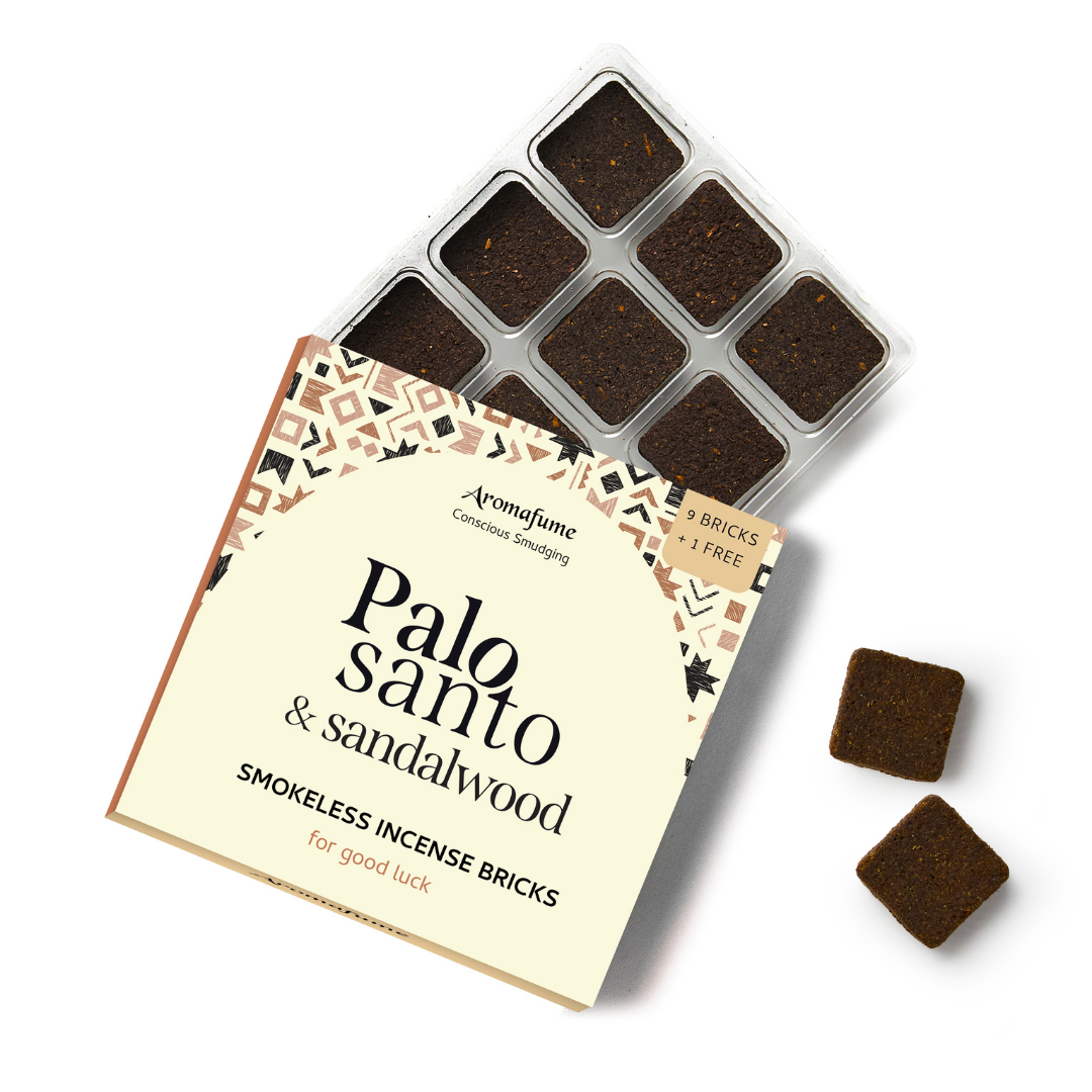 Palo Santo & Sandalwood Incense Bricks - Refill