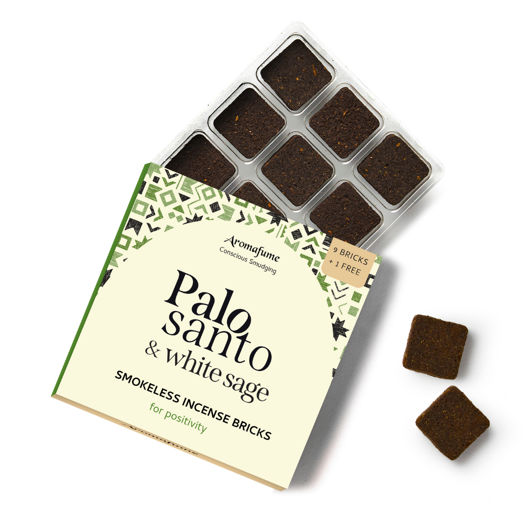 Palo Santo & White Sage Incense Bricks - Refill