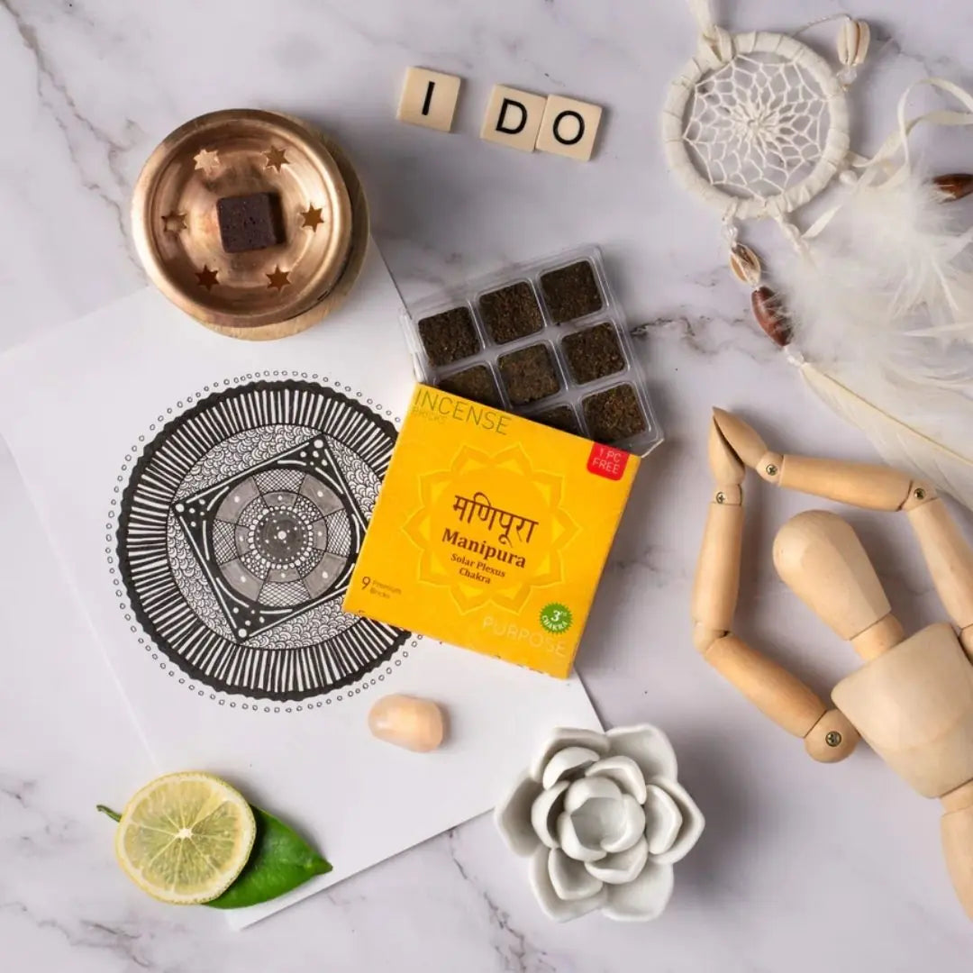 Discover the power of Solar Plexus Incense Bricks