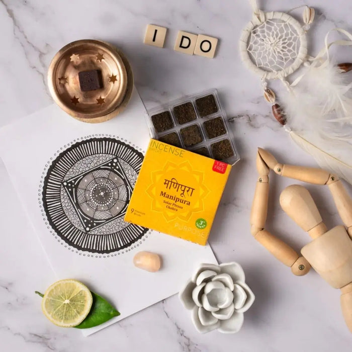 Discover the power of Solar Plexus Incense Bricks