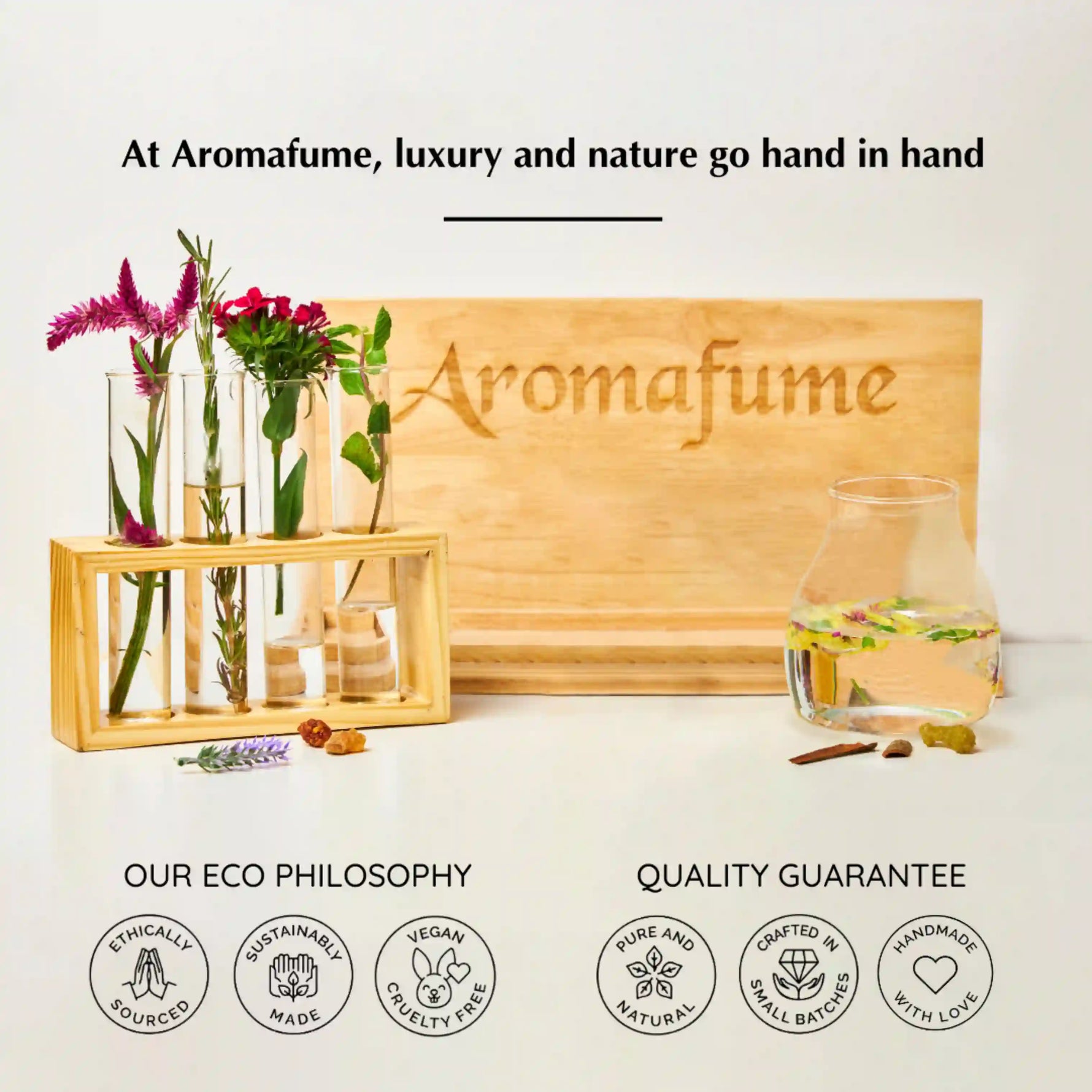 Our White Sage & Palo Santo Smudge Spray is vegan, ethically sourced and sustainably made