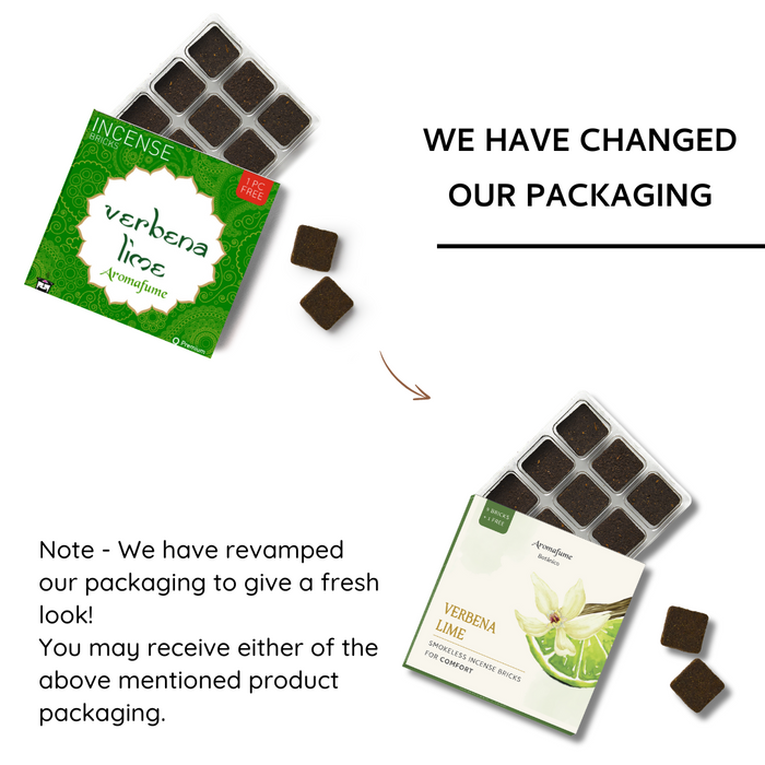 Verbena Lime Incense Bricks - Refill