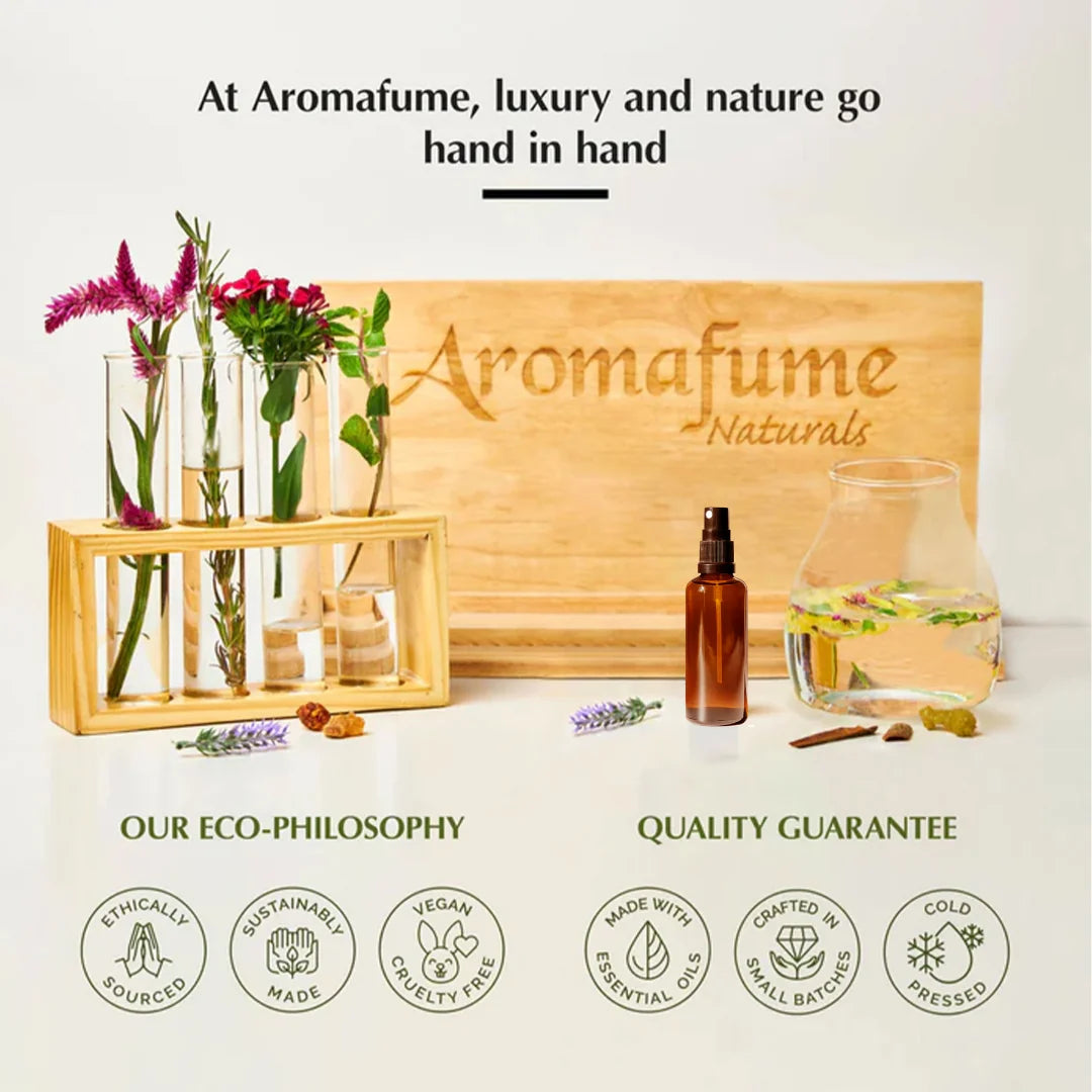 Values - All 100% Natural Mists are made with sustainably sourced natural ingredients. They are made with essential oils and vegan & cruelty free.