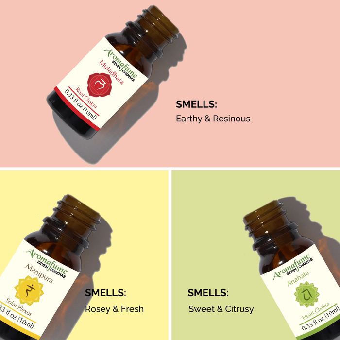 Grounding & Stability Chakra Essential Oils
