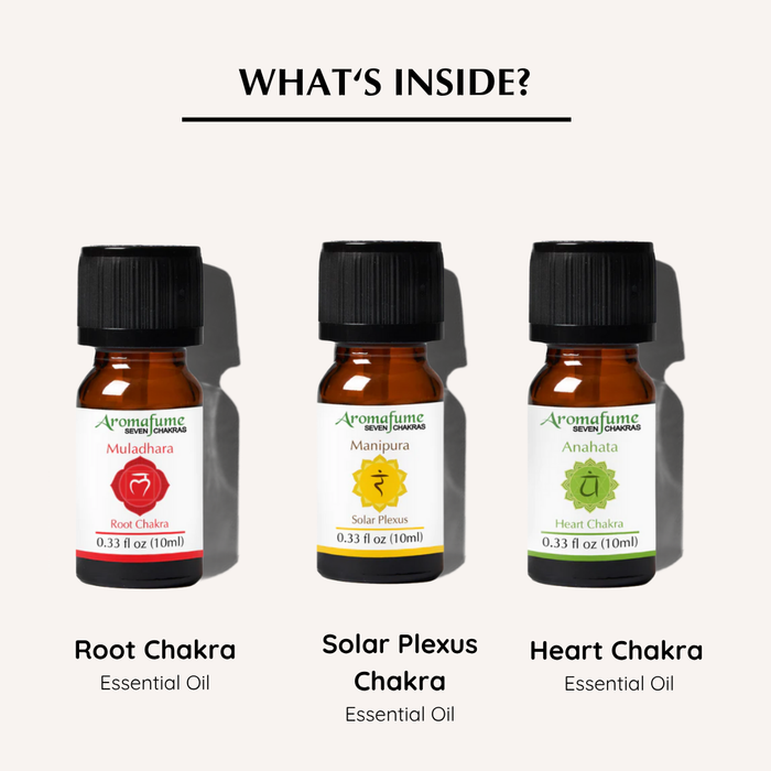 Grounding & Stability Chakra Essential Oils