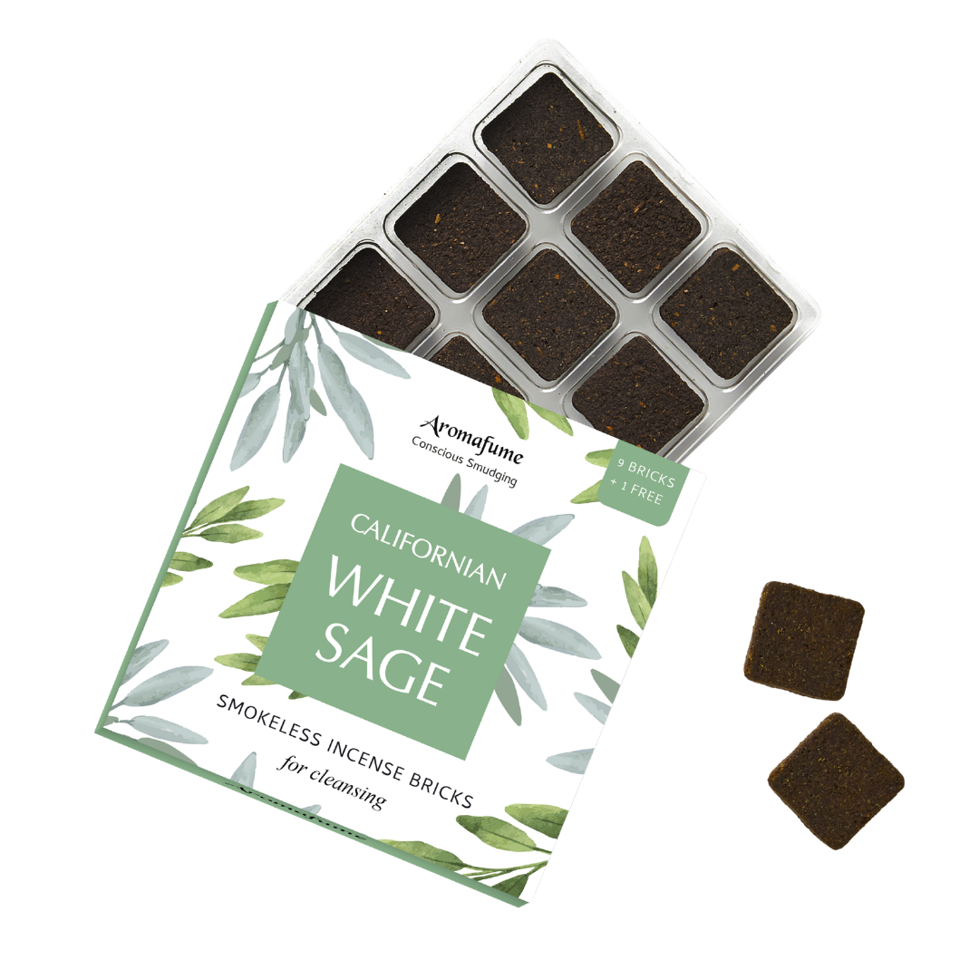 White Sage Incense Bricks - Refill