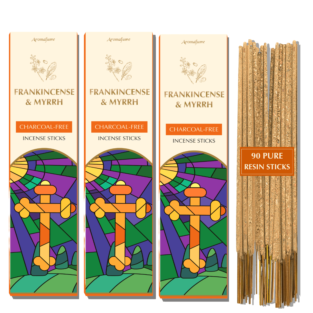 Frankincense & Myrrh Incense Sticks (90 Sticks)