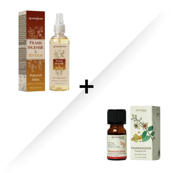 Frankincense & Myrrh Mist and Frankincense Essential Oil Blend