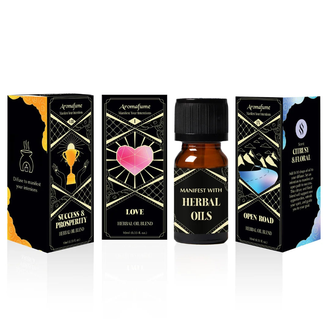 Love & Prosperity Manifestation Oil Set