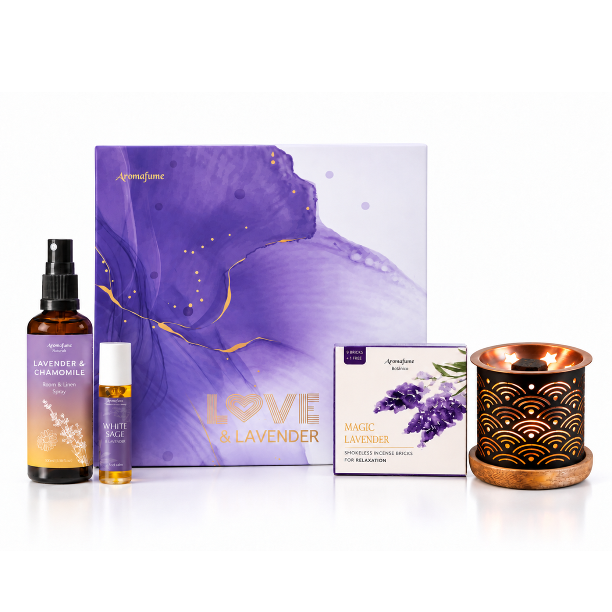 Love & Lavender - Assorted Aromatherapy Gift Set