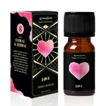 Love Manifestation Oil for home aromatherapy. Diffuse to create a peaceful, heartwarming atmosphere.