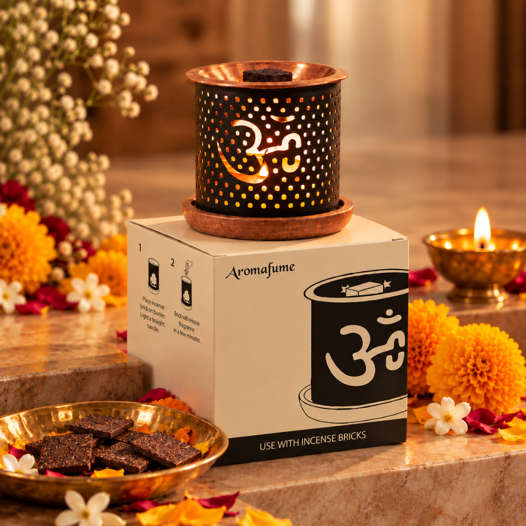 Om Incense Brick Burner
