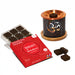1st - Root (Muladhara) Chakra Smokeless Incense & Om Incense Brick Burner Set