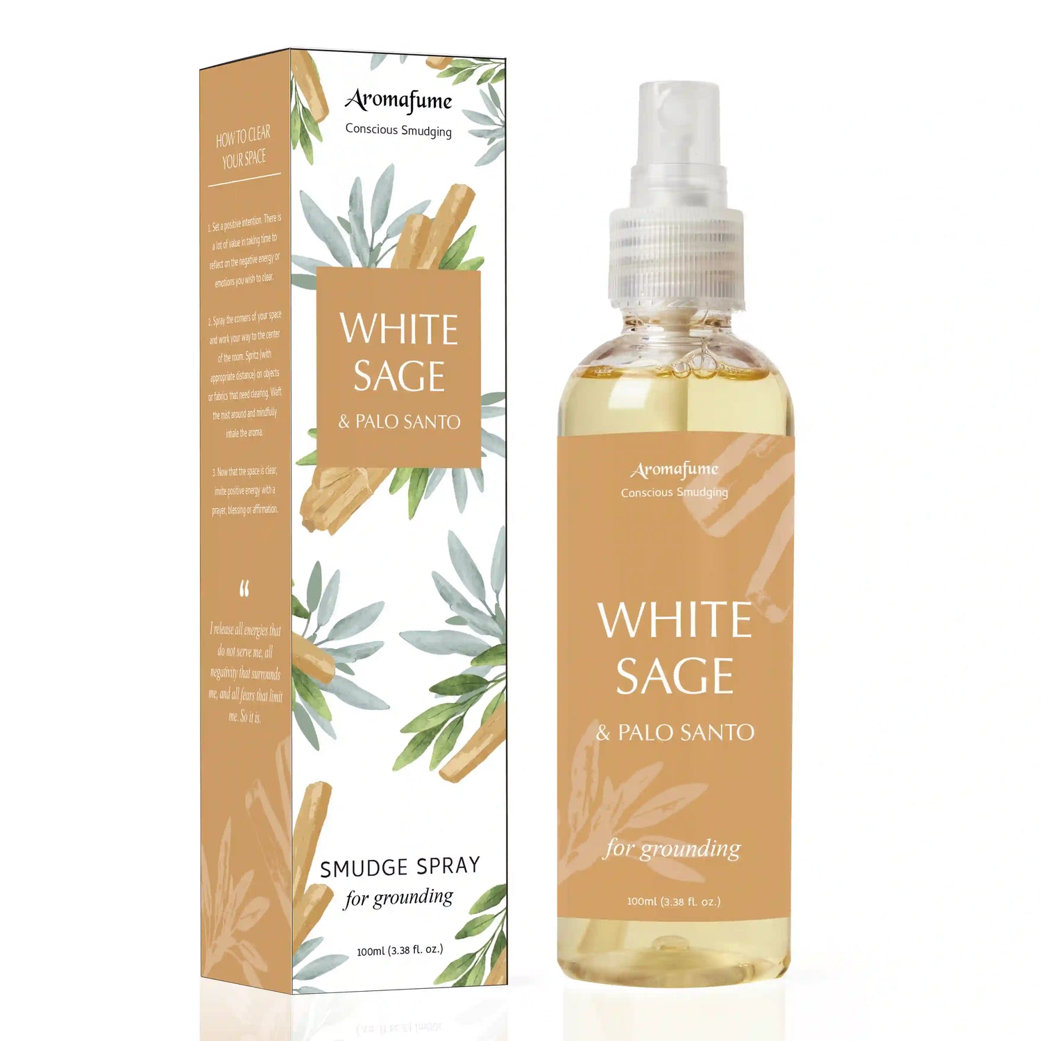 White Sage & Palo Santo Smudge Spray