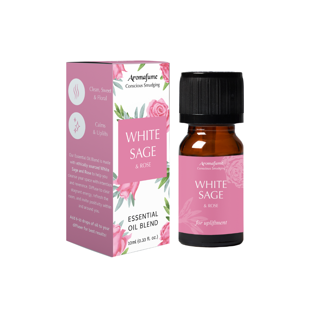 White Sage & Rose Essential Oil