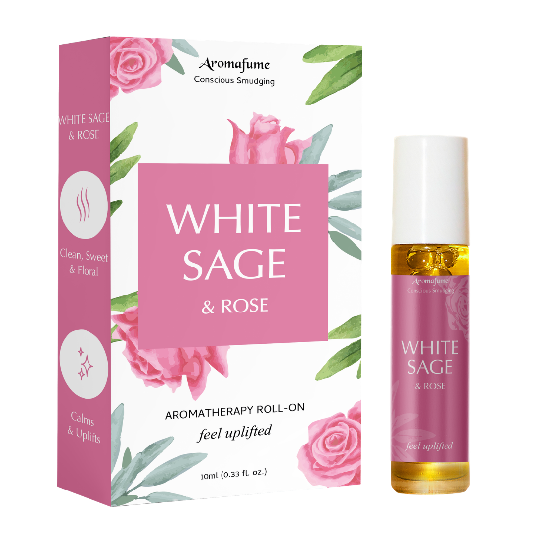White Sage & Rose Roll-On