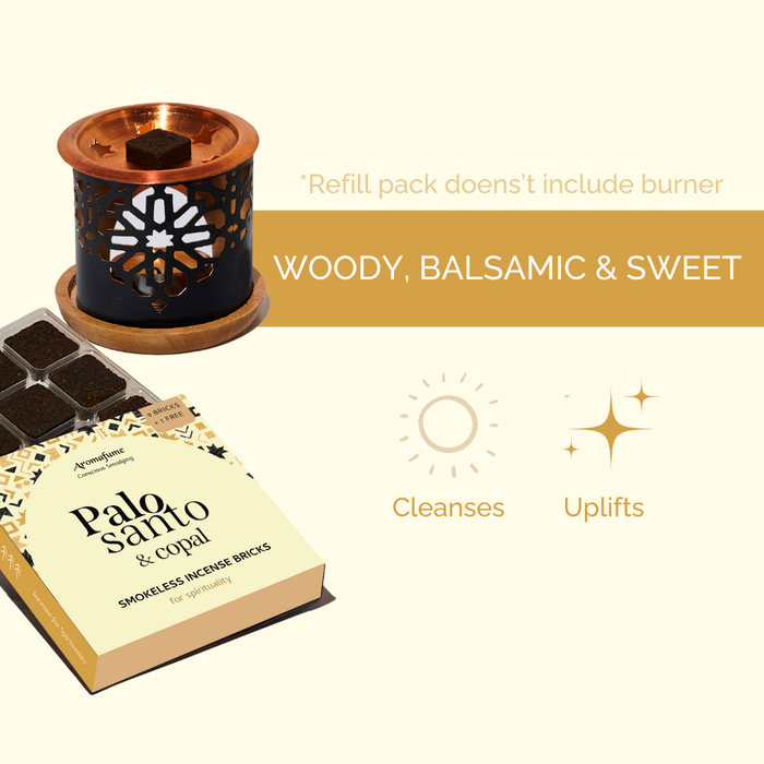 Palo Santo & Copal Incense Bricks - Refill