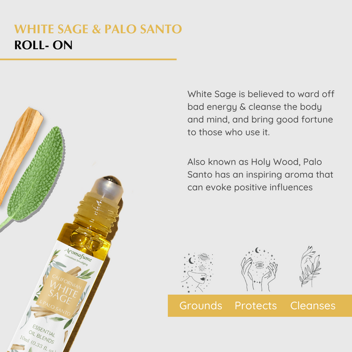 White Sage & Palo Santo Roll-On