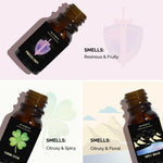 Resinous, fruity, citrusy, spicy & floral scent profiles of Guardian’s Path Oils – energizing, protective & uplifting.