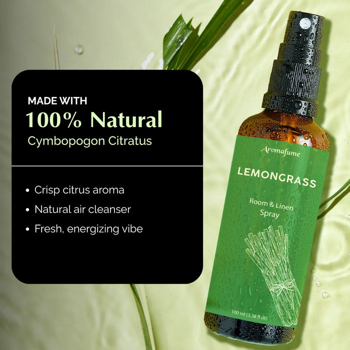 Lemongrass Natural Room & Linen Spray