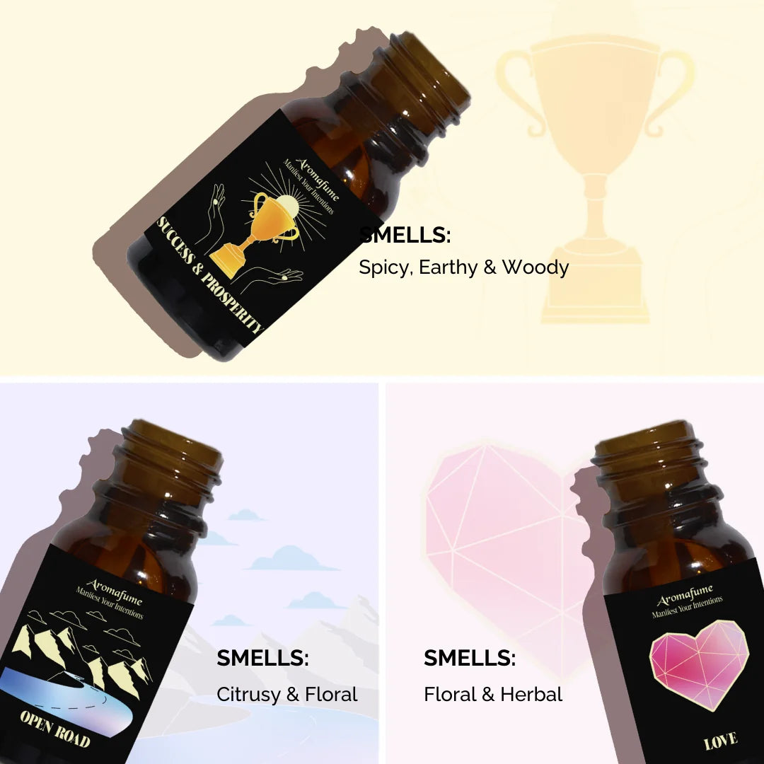 Love & Prosperity Manifestation Oil Set