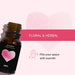 Love Manifestation Oil with a floral and herbal fragrance. Perfect for diffusers to enhance your space.