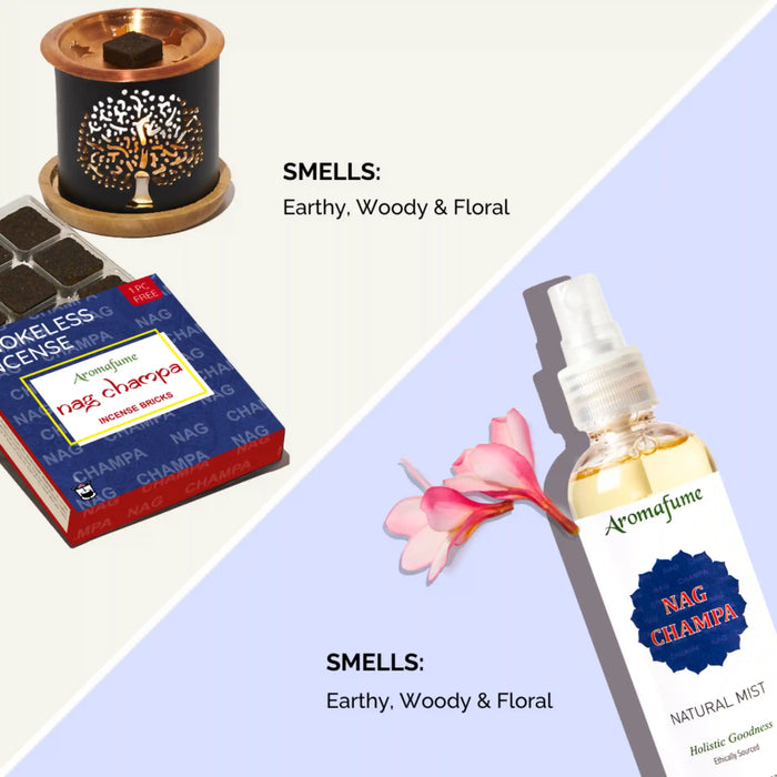 Scent profile - Earthy, woody and floral