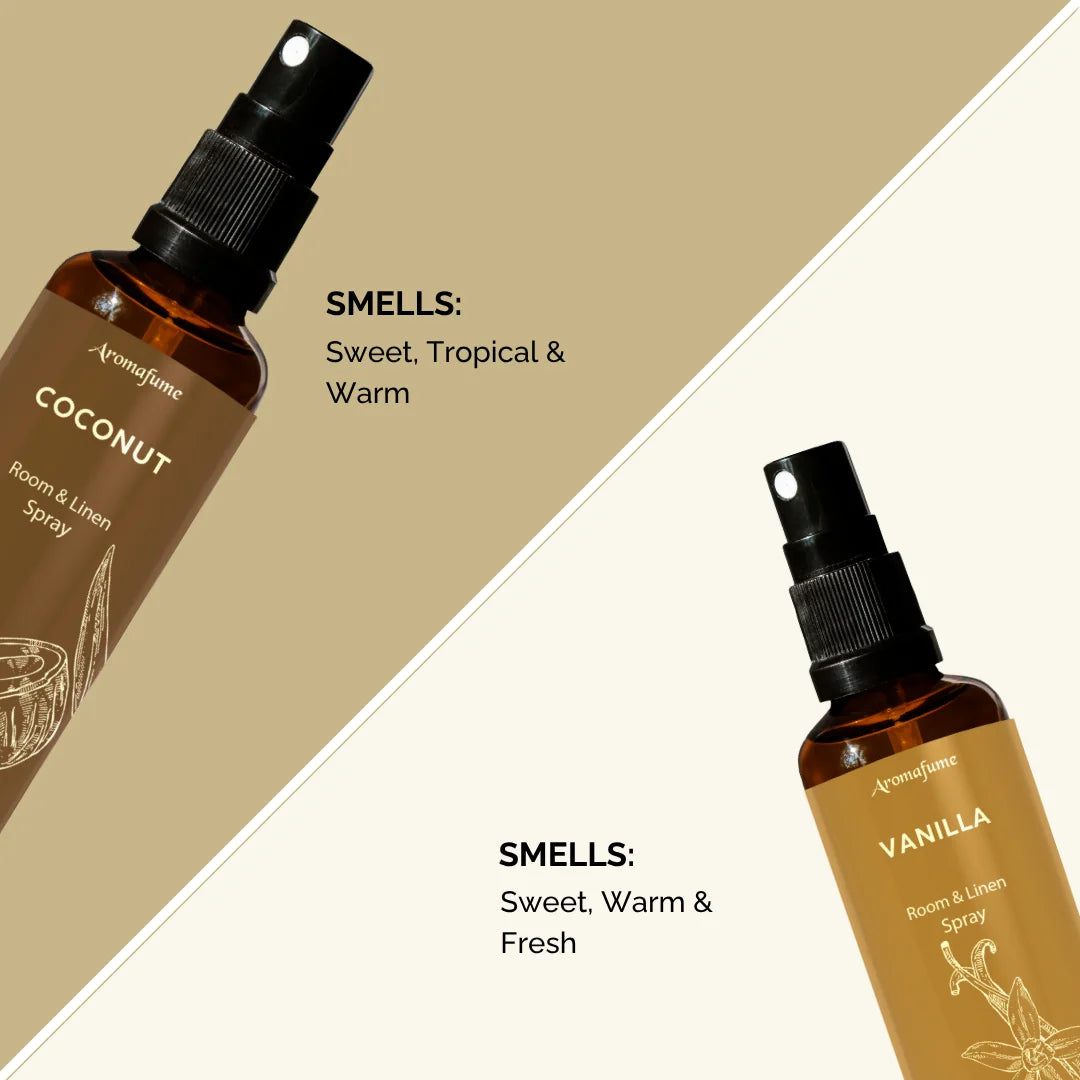 Scent Profile:
A tropical beach (Sweet, Tropical & Warm)

A cozy cafe (Sweet, Warm & Fresh)