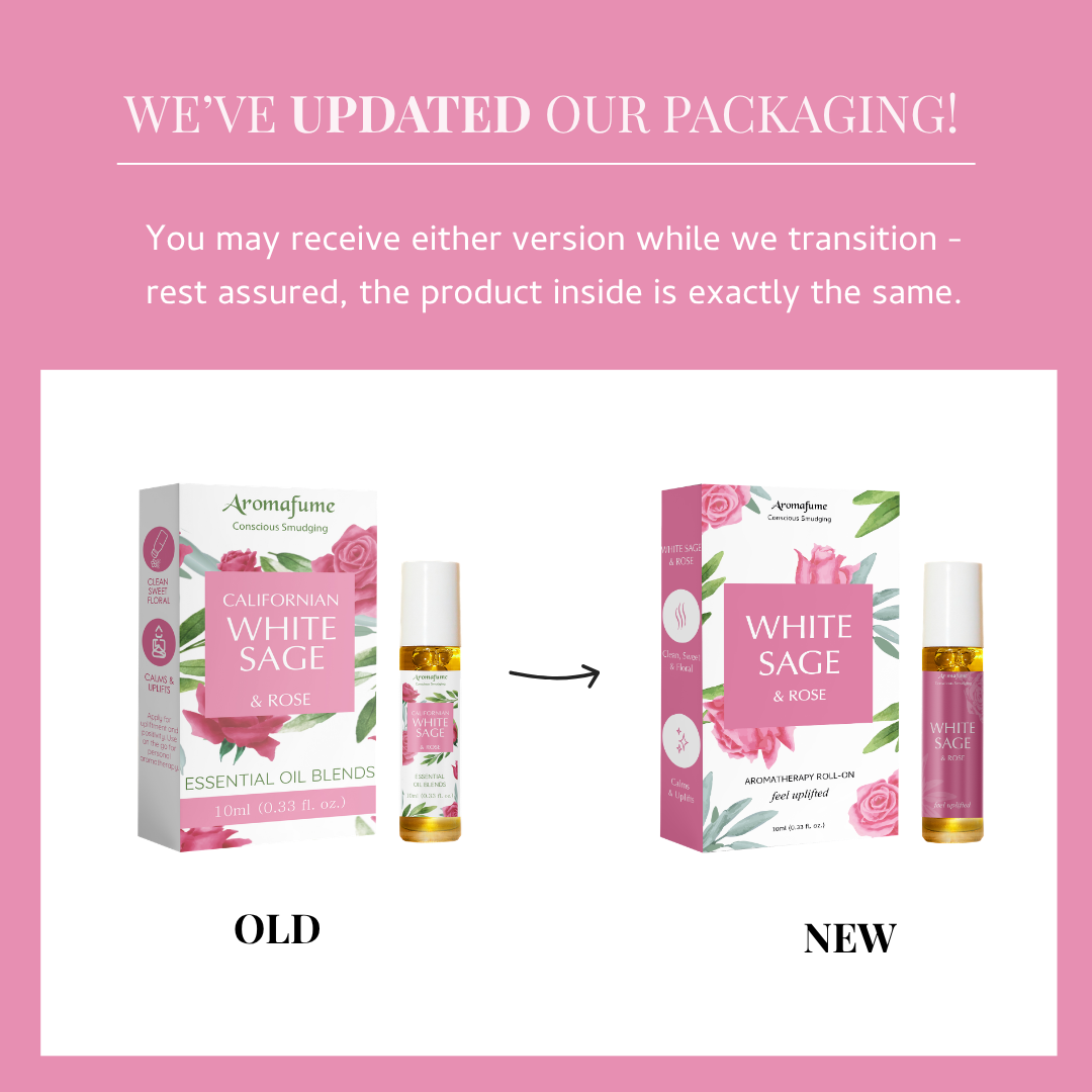 White Sage & Rose Roll-On