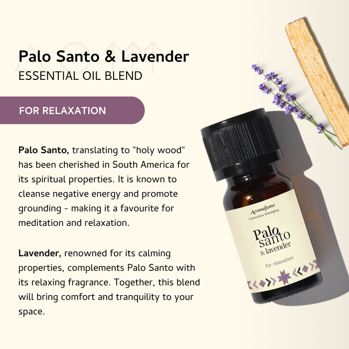 Palo Santo & Lavender Essential Oil