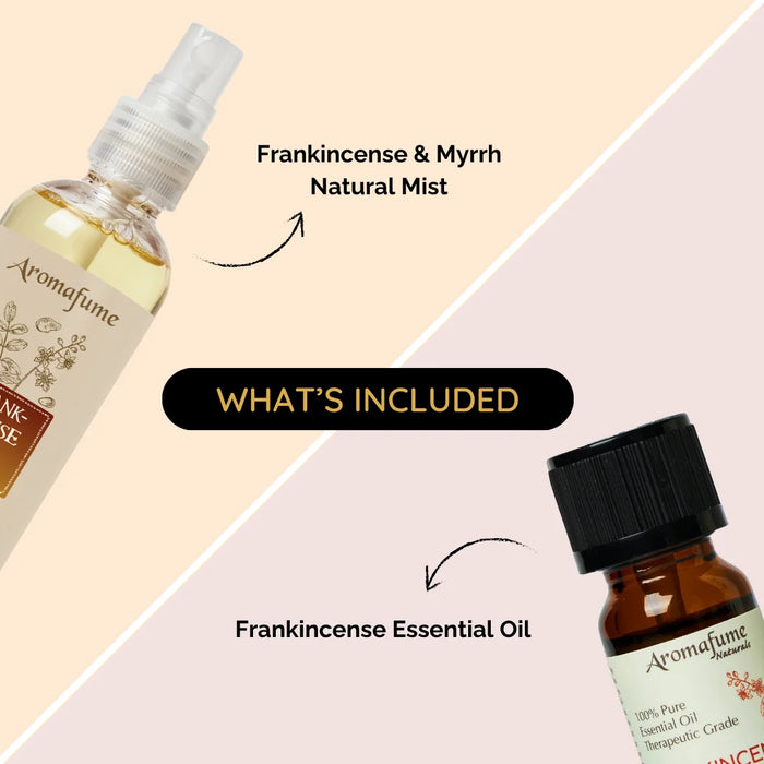 Frankincense & Myrrh Mist and Frankincense Essential Oil Blend