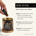Add a few drops of Uncrossing Manifestation Oil to water in a diffuser. Meditate and visualize clarity.