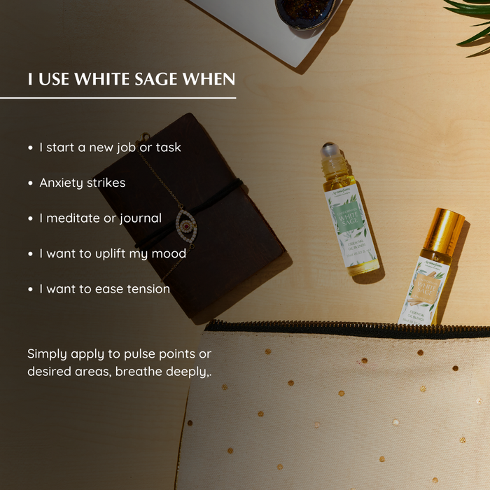 White Sage & Palo Santo Roll-On