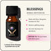Infused with bergamot, geranium, rose, and oud, this herbal oil helps cultivate gratitude and divine grace.