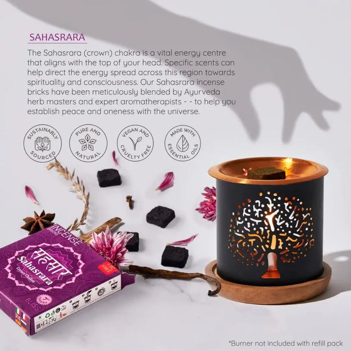 The Crown Chakra is a vital energy centre that aligns with the top of your head.
