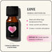 Infused with white sage, sandalwood, and rose, this herbal oil helps manifest love and a romantic ambiance.