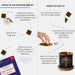 How To Use - Place natural, non-toxic, charcoal-free incense on burner and light
