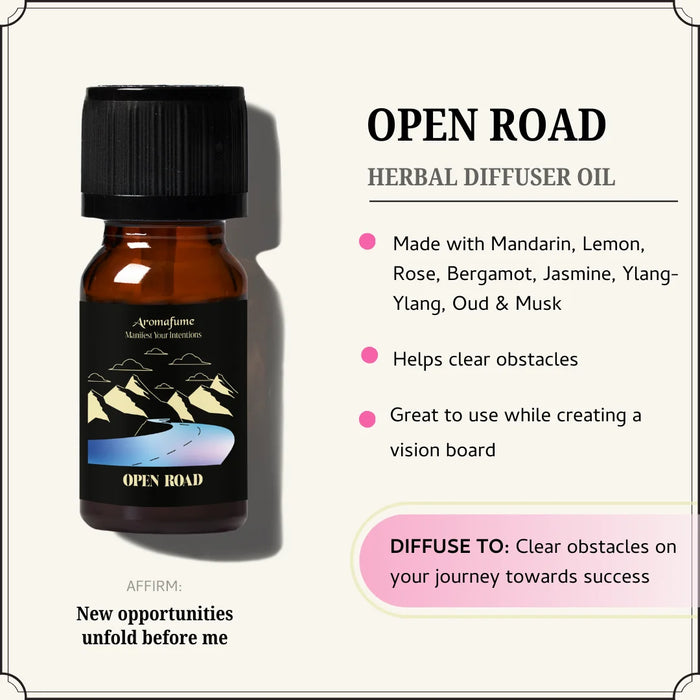Infused with mandarin, lemon, rose, bergamot, musk, and jasmine to support focus, confidence, and forward movement.