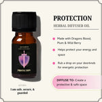 Made with Dragon’s Blood, Wild Berry, and Plum—powerful botanicals for protection and energy clearing.