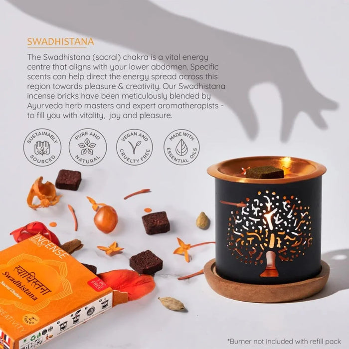 The Sacral Chakra is a vital energy centre aligns with your lower abdomen. 