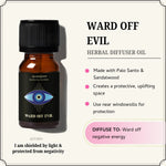 Infused with palo santo and sandalwood, this herbal oil promotes protection, grounding, and energy cleansing.