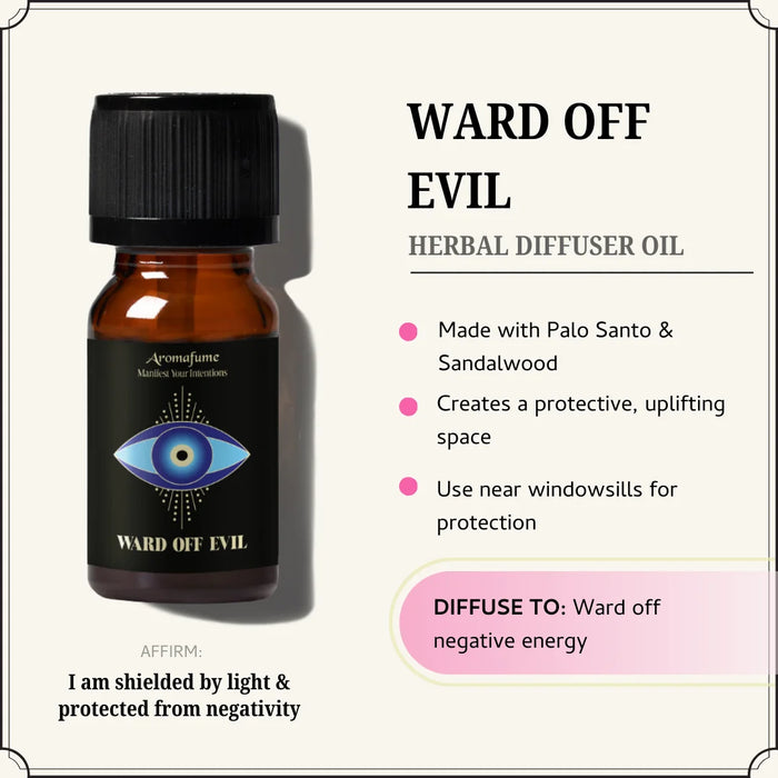 Infused with palo santo and sandalwood, this herbal oil promotes protection, grounding, and energy cleansing.