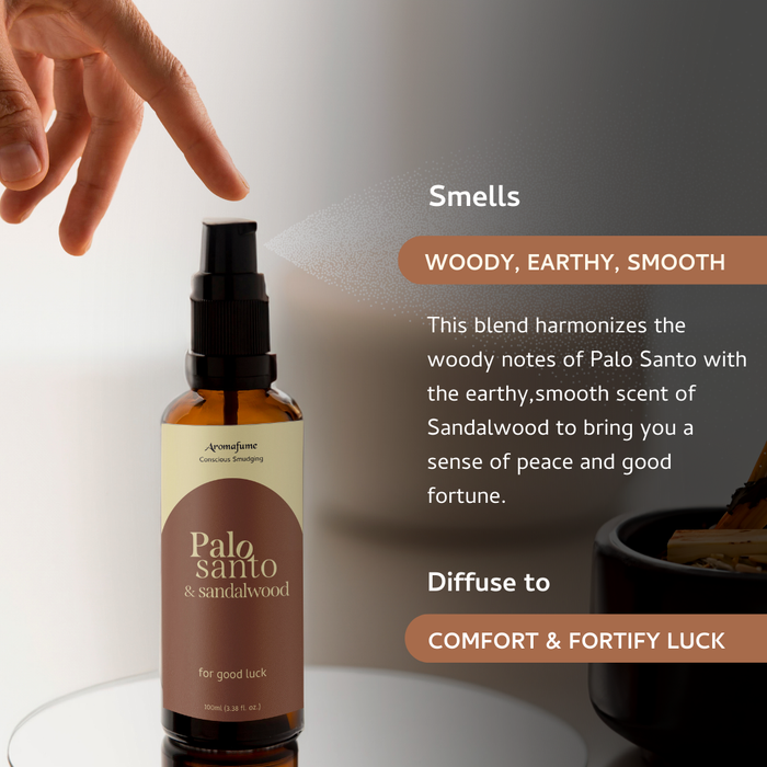 Palo Santo & Sandalwood Smudge Spray