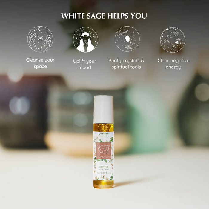 White Sage & Frankincense Roll-On