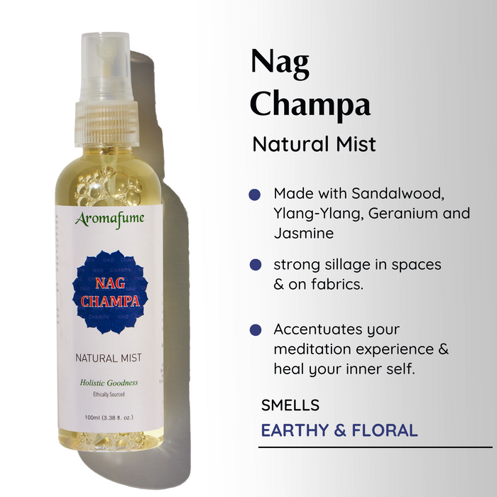 Nag Champa & Royal Sandal Incense Brick & Mist Kit
