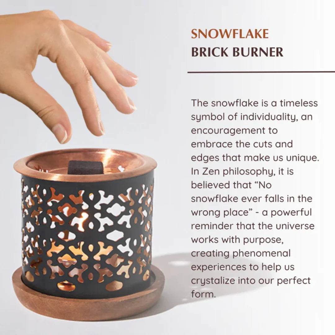 Snowflake Brick Burner 