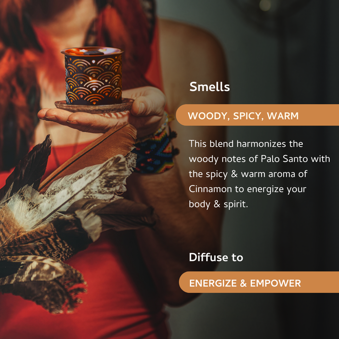 Palo Santo & Cinnamon Incense Bricks - Refill