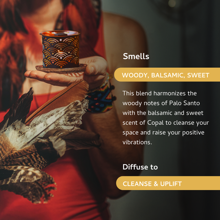 Palo Santo & Copal Incense Bricks - Refill